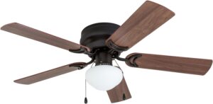 Prominence Home Alvina Traditional 42 Inch Ceiling Fan with Light