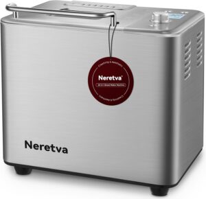 Neretva Bread Maker Machine, 20-in-1 2LB Automatic Breadmaker